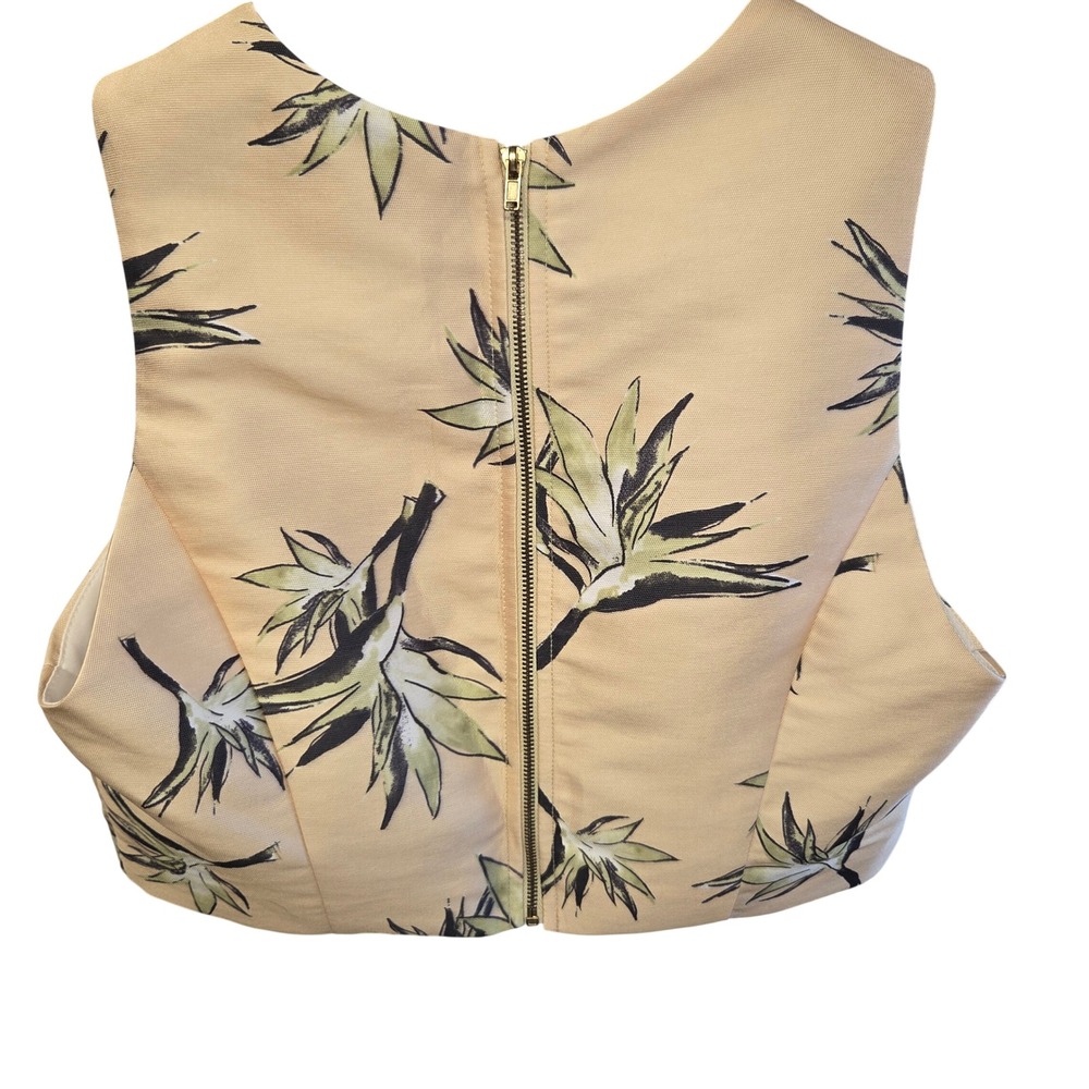NWT Forever 21 Contemporary Crop Top Women Small Floral Bird of Paradise - Picture 6 of 11